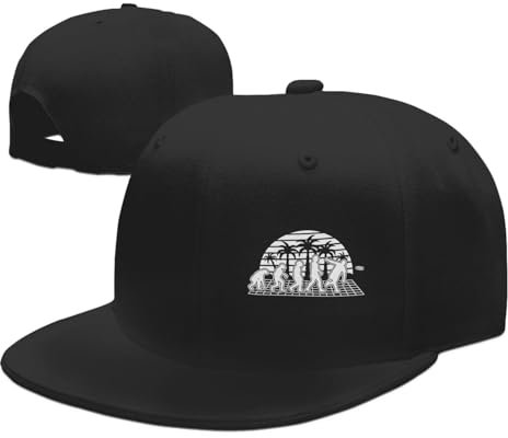 Herren Damen Baseballkappe Disc Golf Evolution Sonnenuntergang Trucker Kappe Verstellbar Distressed Basecap Mode Snapback Kappe Für Kletter Laufen Wander