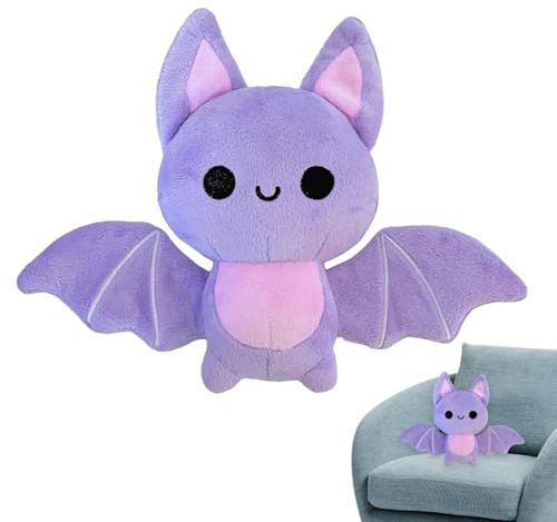 18cm Fledermause Kuscheltier Halloween Fledermause Plüschtier Plüsch Spielzeug Für Sofa, Schlafzimmer, Autositz Fledermausen Stofftier Flauschiges Plüschtier Mit Großen Augen Geschenke Für Kinder
