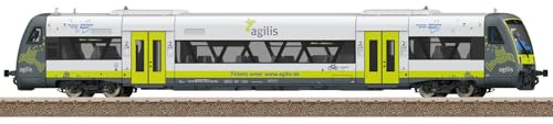 Märklin Trix H0 25968 Dieseltriebwagen Regio Shuttle RS1 Baureihe 650 Epoche VI – Digital-Decoder, Sound, Innenbeleuchtung, LED-Lichtfunktionen, Gleichstrom Modelleisenbahn