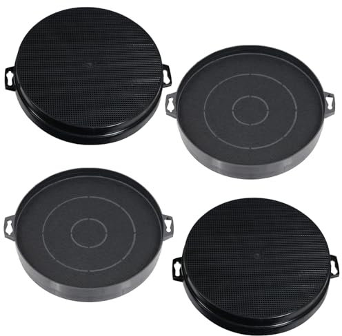 Spares2go Carbone Charbon Ventilation filtre pour Smeg K2 cuisinière hotte aspirante (lot de 4)