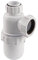40mm Waste Water Bottle Trap with 38mm Seal for Under Sink Waste Outlets