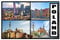 Poland - Europe - Post Card Style Fridge Magnet - Large Size (7cm x 4.5cm) - Gift Idea - Tourism