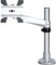 StarTech.com Desk Mount Monitor Arm - Premium - Articulating - For Monitors 12” to 34” - Adjustable VESA Single Monitor Arm - Aluminum (ARMPIVOTB2)