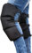 ITODA Ginocchiere termiche invernali per motocicletta, scaldamuscoli leggeri in giù per ginocchia, antiscivolo, supporto da neve, antivento, per ciclismo, equitazione
