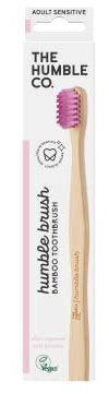 The Humble Co Bambus Zahnbürste Erwachsene Sensitive Ultra Soft Lila
