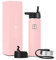 IRON °FLASK Metal Water Bottle with Straw Lid - 650ml 3 Lids - Stainless Steel Double-Walled Insulated Vacuum Leakproof - Sports Gym Camping Hiking Hydration School Kids