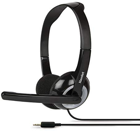 Hamlet - HHEADMXXX - Cuffia business Stereo per computer (Jack 3.5mm Combo)