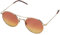 SAINT LAURENT Mens SL 421-005 51 Metal Sunglasses, Gold-Gold-ORANGE