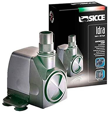 Bomba de Agua Sumergible, Bomba de Agua para Filtrado Acuario, Depuradora Acuario Centrífuga Compacta y Autoaspirante (1300l/h)