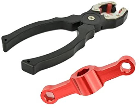 SM SunniMix Motorgriff-Entferner - Zange Multifunktionale Propeller-Motorhalter-Entfernung, Schnellverschluss, für DIY RC Quadcopter Drone FPV UAV - Orange