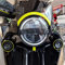 Resin Bike Aufkleber für Motorrad Kompatibel mit Husqvarna Norden 901 2022. Frontschutzgitter vor Stößen und Kratzern. Paar 3D-Harzklebstoff - Stickers - Made in Italy
