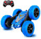 Remote Control Cars,RC Stunt Car Toys for Boys Girls,2.4Ghz Double Sided 360° Flips Rotating 4WD Off Road Racing RC Car with Led Headlights,Kids Toys Gifts on Birthday Christmas (Blue)