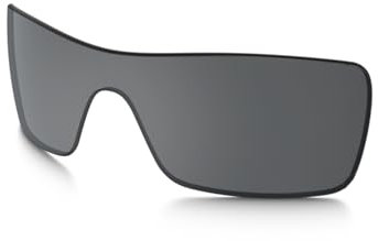 Oakley Original Batwolf OO9101 Noir Iridium Lentilles de remplacement pour hommes pour femmes + BUNDEL avec sac en tissu microfibre + paquet avec kit gratuit Designer iWear