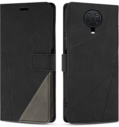 SONWO Cover per Nokia G10 / Nokia G20 / Nokia G30 Custodia, Flip Caso in PU Pelle Case Cover Premium Portafoglio Custodia per Nokia G10 / Nokia G20 / Nokia G30, Slot per Schede, Supporto Stand, Nero