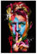 David Bowie Art Poster Album Cover Musikposter (6) Leinwandposter Wandkunst Dekor Druck Bild Gemälde für Wohnzimmer Schlafzimmer Dekoration Rahmen Stil 08x12inch (20x30cm)