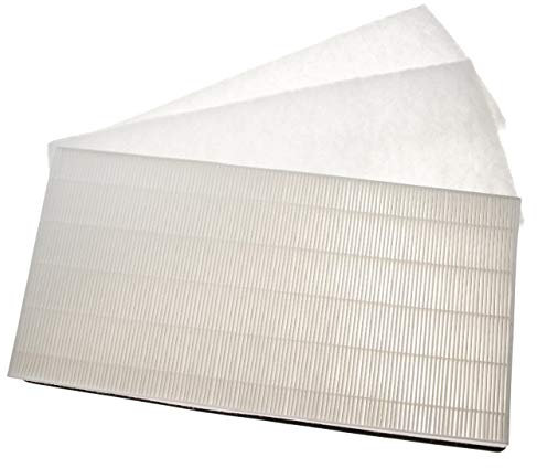 vhbw Filterset kompatibel mit Vallox ValloPlus 500 SE, 500 SE Sole Lüftungsgerät - Luftfilter (3 Stück), Weiß