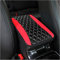 CGEAMDY Cojín de apoyabrazos de cuero para coche, cojín impermeable para apoyabrazos de asiento, accesorios para automóviles cómodos para la mayoría de coches, furgonetas y SUV (Rojo)