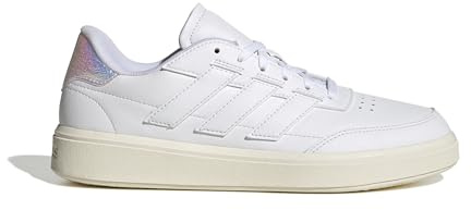Adidas Damen Courtblock Shoes, Cloud White/Cloud White/Off White, 42 EU