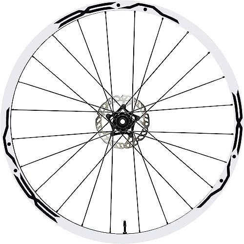 Kit adesivi completo per Cerchi Bici 26''-27,5''-28/29'' Pollici Ruota Bici MTB Bike Stickers qualità scegli colore MTB010 (28-29'' Pollici, 070 Nero)