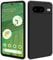 HSP Hülle für Google Pixel 8 [Staubabweisend] Handyhülle | Premium TPU Silikon Case Schutzhülle | Kratzfest Stoßfest Fallschutz | Kameraschutz Displayschutz | Passgenau Dünn Matt | Schwarz