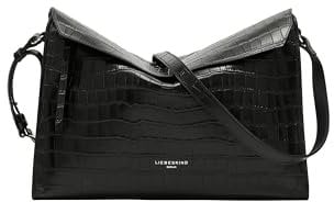 Liebeskind Berlin LORA CROCO Shoulderbag M, black M