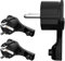 RedStar24 Schutzkontakt-Winkelstecker 250V, 16A, Flachstecker mit Klappgriff & Knickschutz, 8 mm Höhe, für Kabel bis 3x1,5 mm², CEE 7/7, Schuko-Winkelstecker extraflach mit Bügel, 3 Stück, Schwarz
