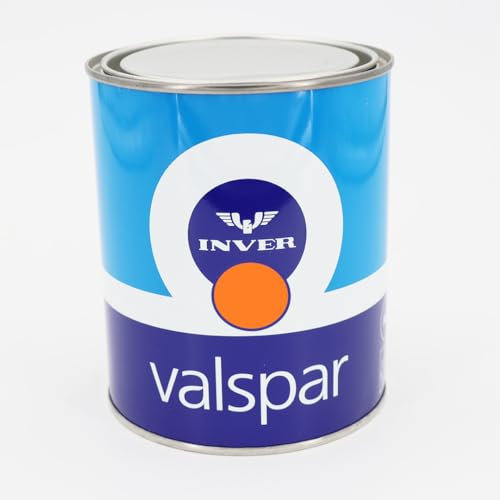 Pot de Peinture 1L couleur orange pour carrosserie compatible avec Goldoni