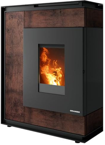 Oranier | Pelletofen | Boreas Aqua | 9,5 kW | Korten | Anschluss oben