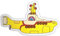 The Beatles Yellow Submarine Embossed Kühlschrankmagnet One Size