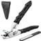 Euqvunn Coupe-ongles Ergonomique – Mâchoire extra-large pour ongles épais, Coupe-ongles professionnel en Acier Premium, idéal pour les ongles d'orteils épais, Parfait pour hommes et femmes.