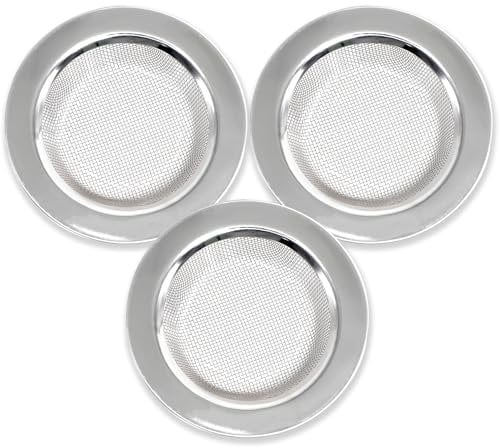 BEYLAB 3 Stück Siebe für Duftlampen Edelstahlsieb Räuchersieb für Räucherstövchen mit sieb Ø 11 cm
