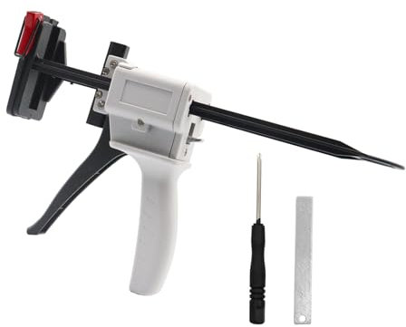 ROYJJ Silicone Manual Glues Guns Toothpaste Tube Extruder Tube Squeezing Machine for Sealant and Repair Tool Applications Silicone glue gun Aluminum tube glue gun