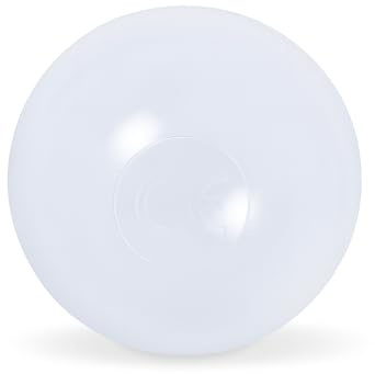 VIALIA PE Bälle transparent Teichabdeckung, 650 Stück Ø 70 mm für 3 m² | Schwimmkugeln als Winterschutz gegen Zufrieren, Effektive Wärmedämmung & UV-beständig, Inklusive Aufbewahrungsnetz