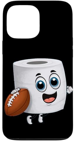 Football Toilet Paper Costume for Sports Lovers Case for iPhone 13 Pro Max