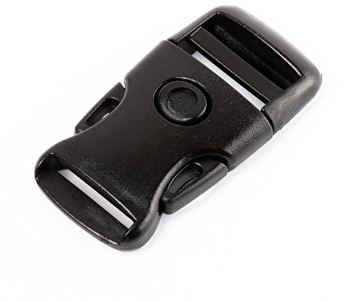 Due Emme 2M 2 Stk. Sicherheits-Steckschnalle|Klickverschluss mit Verriegelung 'FBP' 25mm
