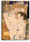 Printed Paintings Leinwand (60x80cm): Gustav Klimt - Die DREI Lebensalter Einer Frau (1905)
