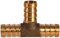 Connettore per tubo del carburante a 3 vie a t Raccordo tubo Benzina Adattatore per tubo Giunto di giunzione del tubo del falegname in ottone (12mm)