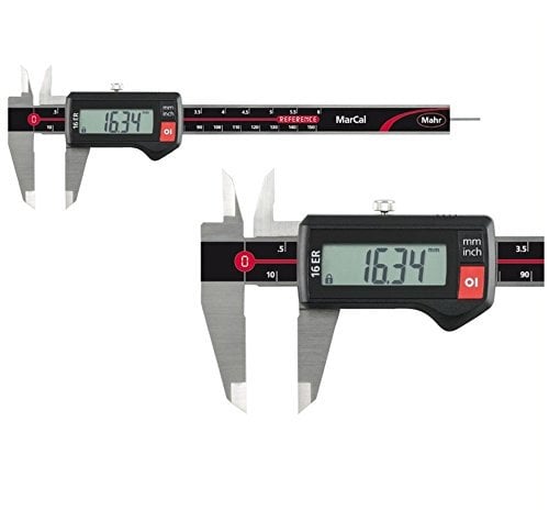 Mahr 4103207 MarCal 16 ER Digitaler Messschieber ohne Reibrad, 0-300 mm Reichweite