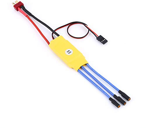 NUOBESTY 30A ESC Electric Controllers Electric Durable 30A Brushless Controller for Aircraft Quad-Rotor RC Helicopter