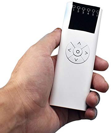 Xpccj Télécommande multicanal pour store motorisé - Télécommande professionnelle pour volet roulant électrique - Accessoires de moteur - Taille mini