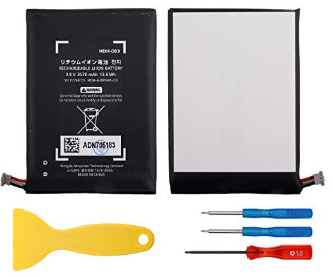 Duotipa Batterie de rechange HDH-003 HDH-001 compatible avec Nintendo Switch Lite Game Console avec outils