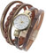 UKCOCO Vintage Uhren für Frauen Armbanduhr Casual Bohemian Style Quarzuhr Stilvolle Doppel Wrappy um Armbänder Uhr mit Magnetverschluss