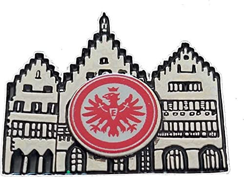 Eintracht Frankfurt Pin ''Römer, mehrfarbig, Einheitsgröße