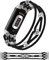 Wearlizer Kompatibel mit Fitbit Charge 6/Charge 5 Armband für Frauen Männer, Perlenarmbänder dehnbar geflochtene Solo Loop Nylon, niedlich weiches elastisches Ersatzband für Charge 6/Charge 5