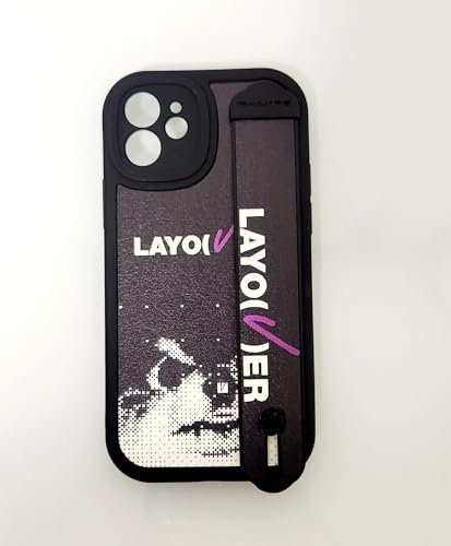 Jungkook Handyhülle JK Seven, V Layover, SKZ kompatibel mit iPhone, weiche, transparente Hülle für B-TS Merch für Kpop Merch (Layover, iPhone 12/12 Pro)