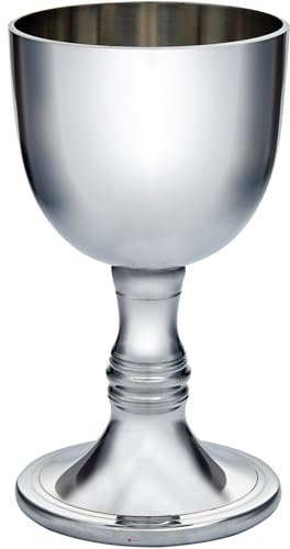 I LUV LTD Zinn Hafen Kelch 100 ml Hell Poliert Beenden Sowohl Innen als auch Außen mit Feature Touchmark Perfekt zum Gravieren