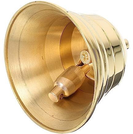 Warmhm Vintage-Glocke Zum Aufhängen Kleine Glocken Für Bastelarbeiten Weihnachtsglocken Als Anhänger Antike Schellen Für DIY-hochzeitsdeko Bastelzubehör Mit Glockenornament