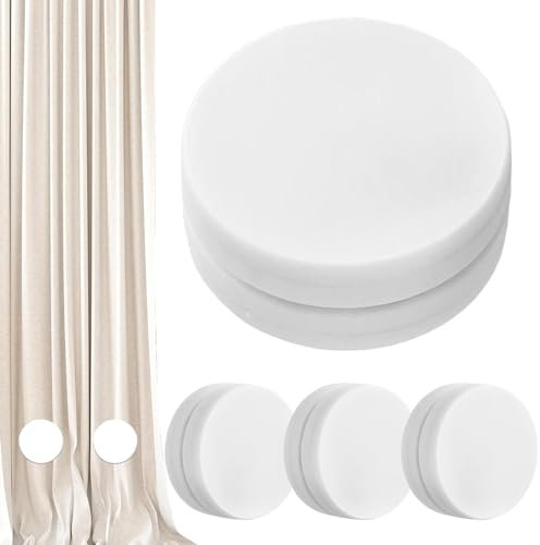 Pesos de forro de cortinas de ducha, 8 unidades de pesos de cortinas de exterior, cortinas de ducha, imanes de cortinas de exterior, pesos de cortinas para interiores y exteriores