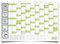 Kalenderoutlet ® DIN A3 abwischbarer Wandkalender 2025 gerollt 42,0x29,7cm groß Wandplaner ist feucht korrigierbar, Jahresplaner 2025 in deutscher Sprache