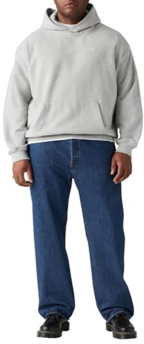 Levi's 501 Original B&T Pantalon, Dark Indigo Flat, 40W x 36L Hommes